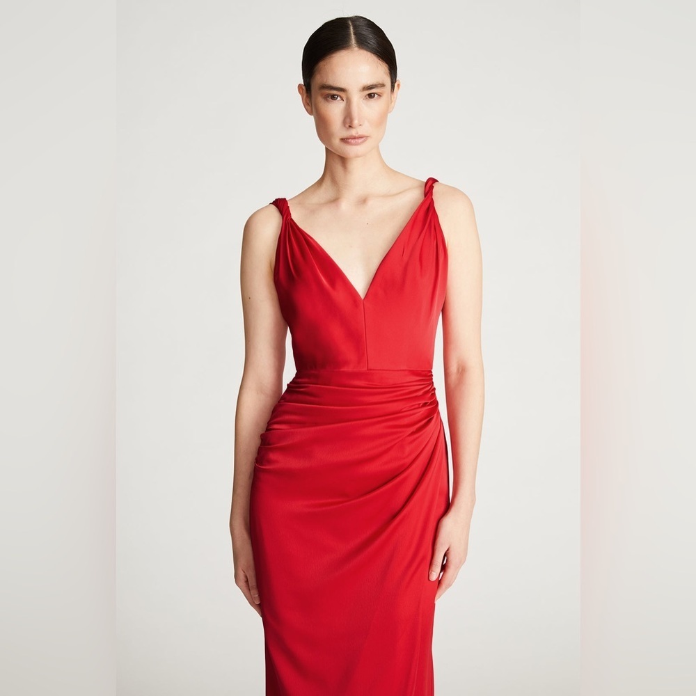 Halston Heritage Red formal Dress